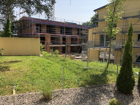 Haus 1 - Baufortschritt Juni 2019
