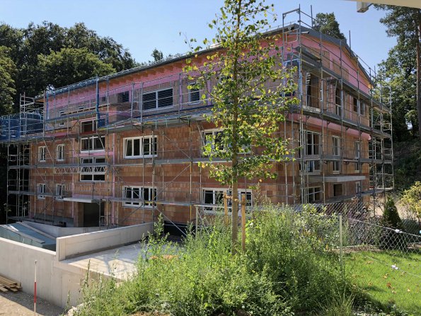 Haus 3 -Baufortschritt Juli 2018 