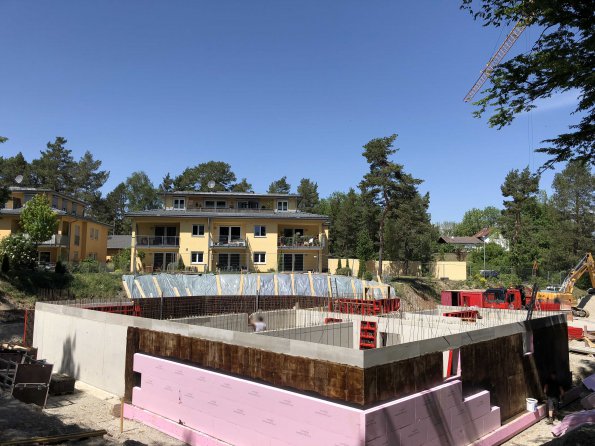 Haus 3 -Baufortschritt Mai 2018